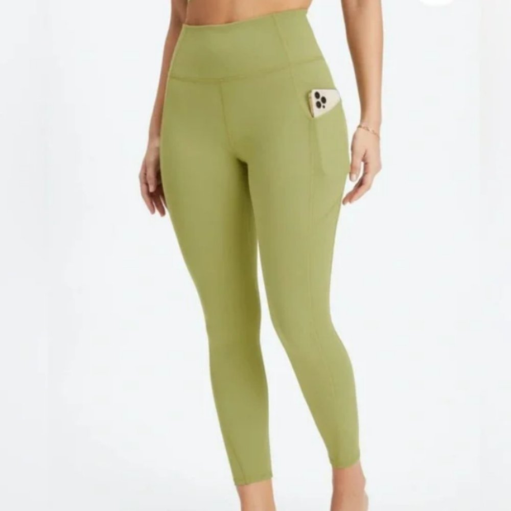 Pear Green Fabletics Powerhold Leggings